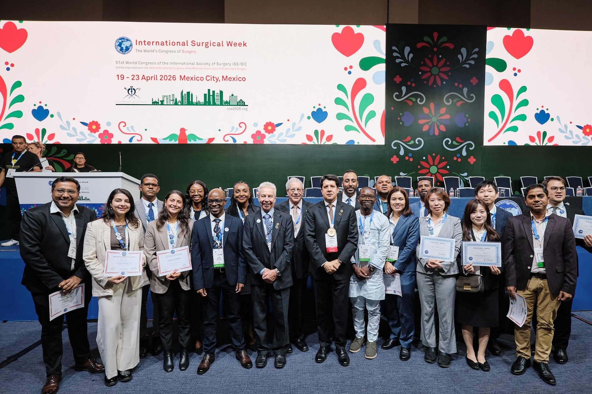 Travel Scholars group photo, Mexico City 2026